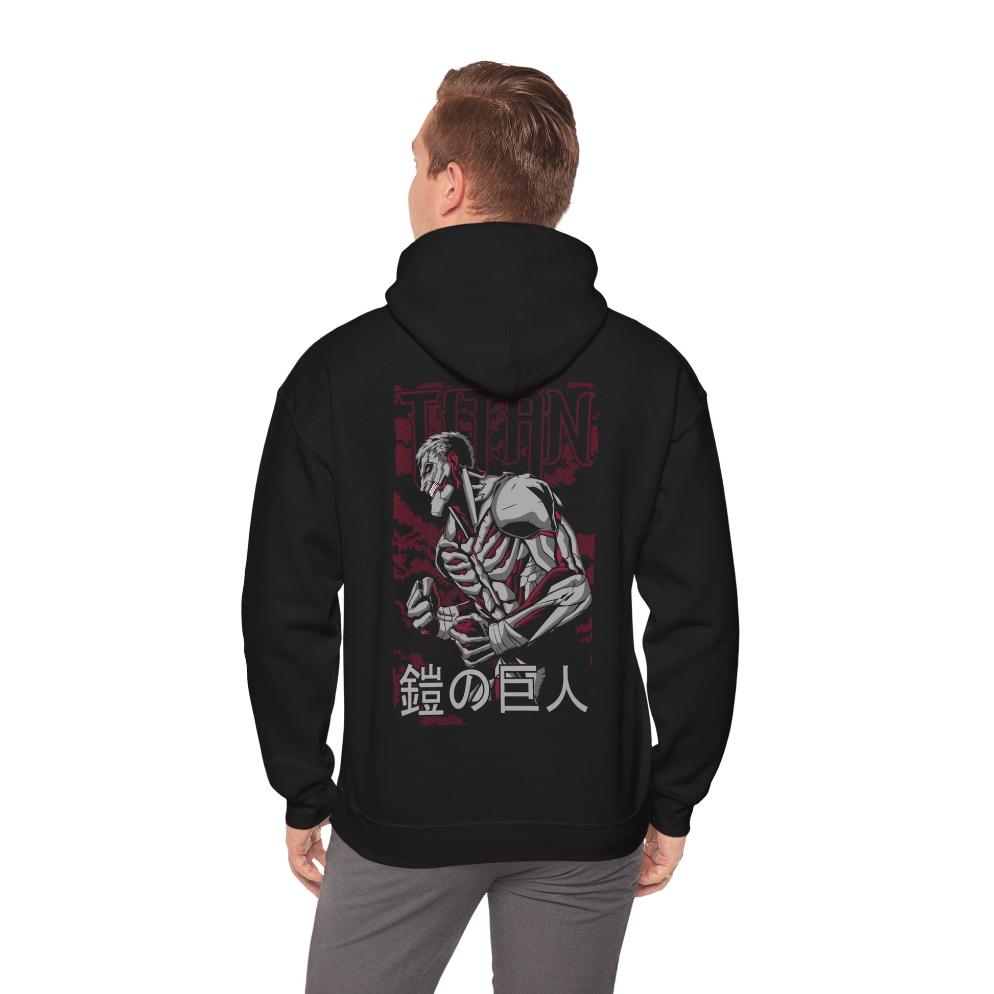 Attack on Titan Armored Titan Hoodie Custom Anime Hoodie