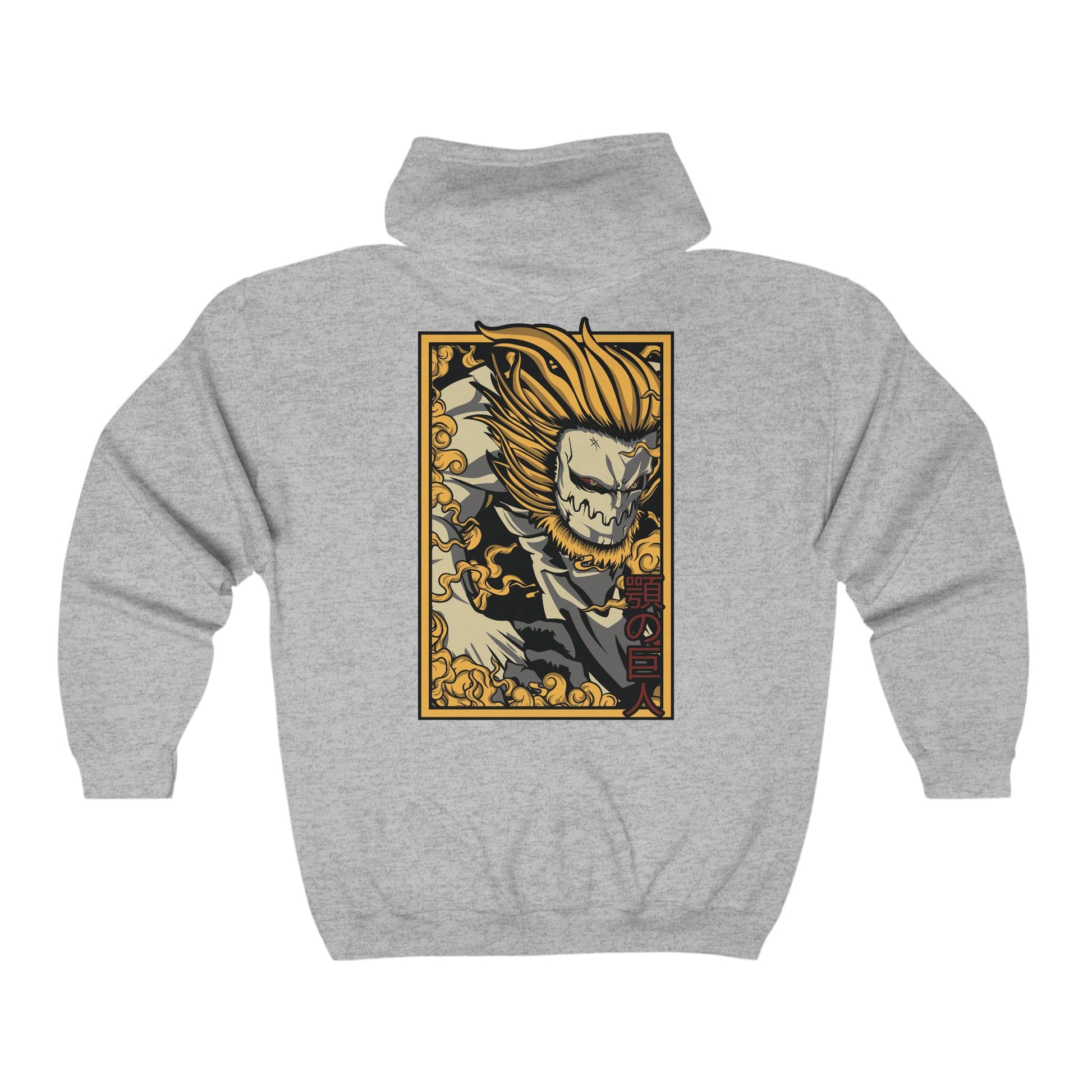 Attack on Titan Crawling Titan Hoodie Custom Graphic Zip Hoodie