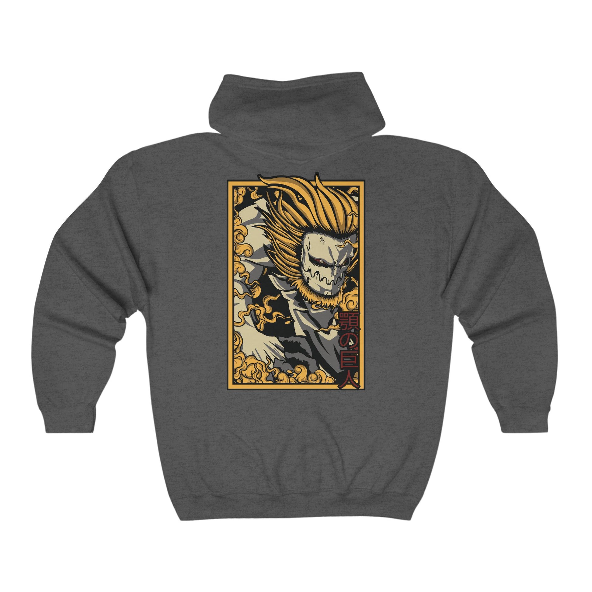 Attack on Titan Crawling Titan Hoodie Custom Graphic Zip Hoodie