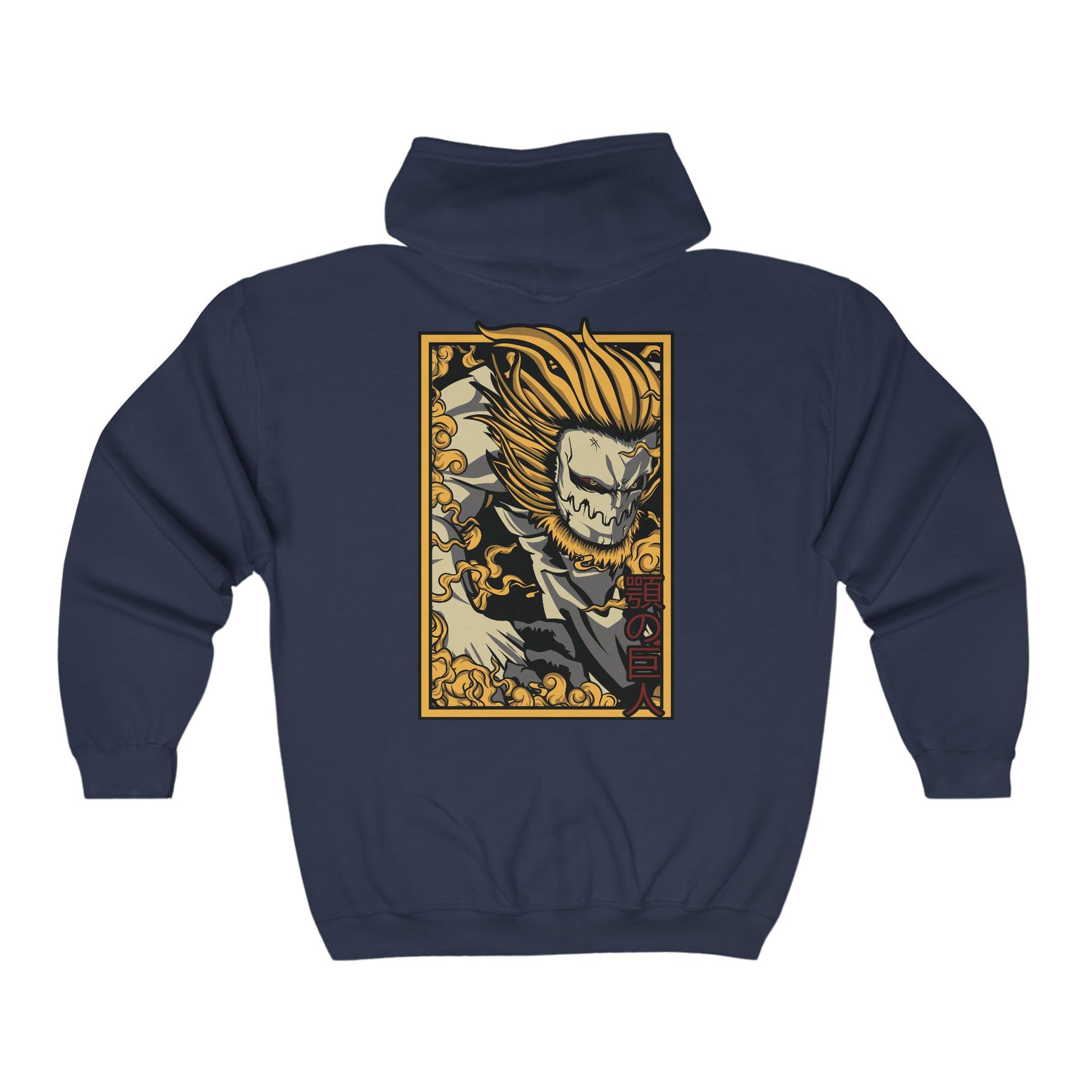 Attack on Titan Crawling Titan Hoodie Custom Graphic Zip Hoodie