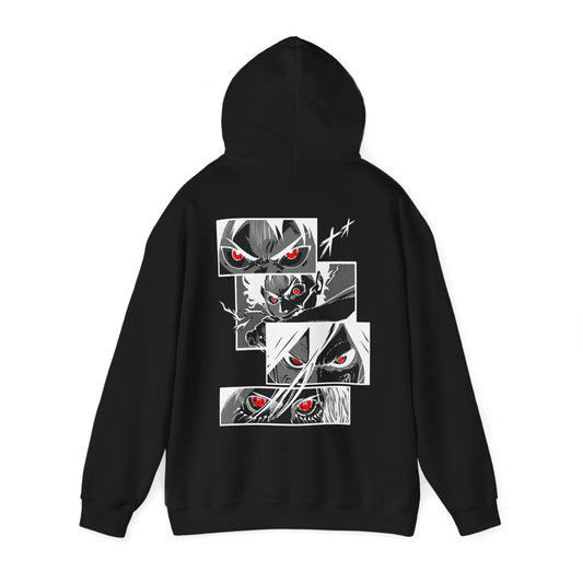 Attack on Titan Eren Hoodie Custom Manga Style Anime Hoodie