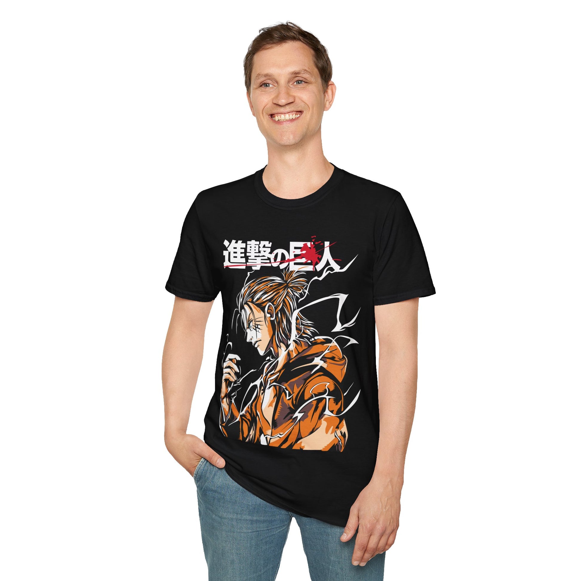 Attack on Titan Eren Shirt Custom Anime Graphic T-Shirt