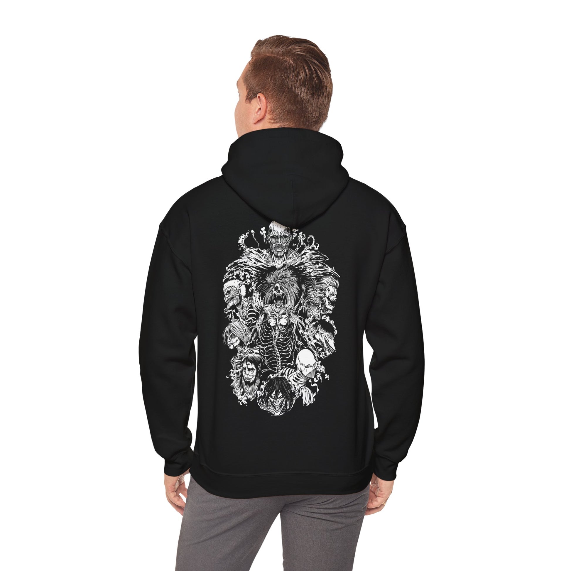 Attack on Titan Founding Titan Hoodie Custom Anime Hoodie Graphic