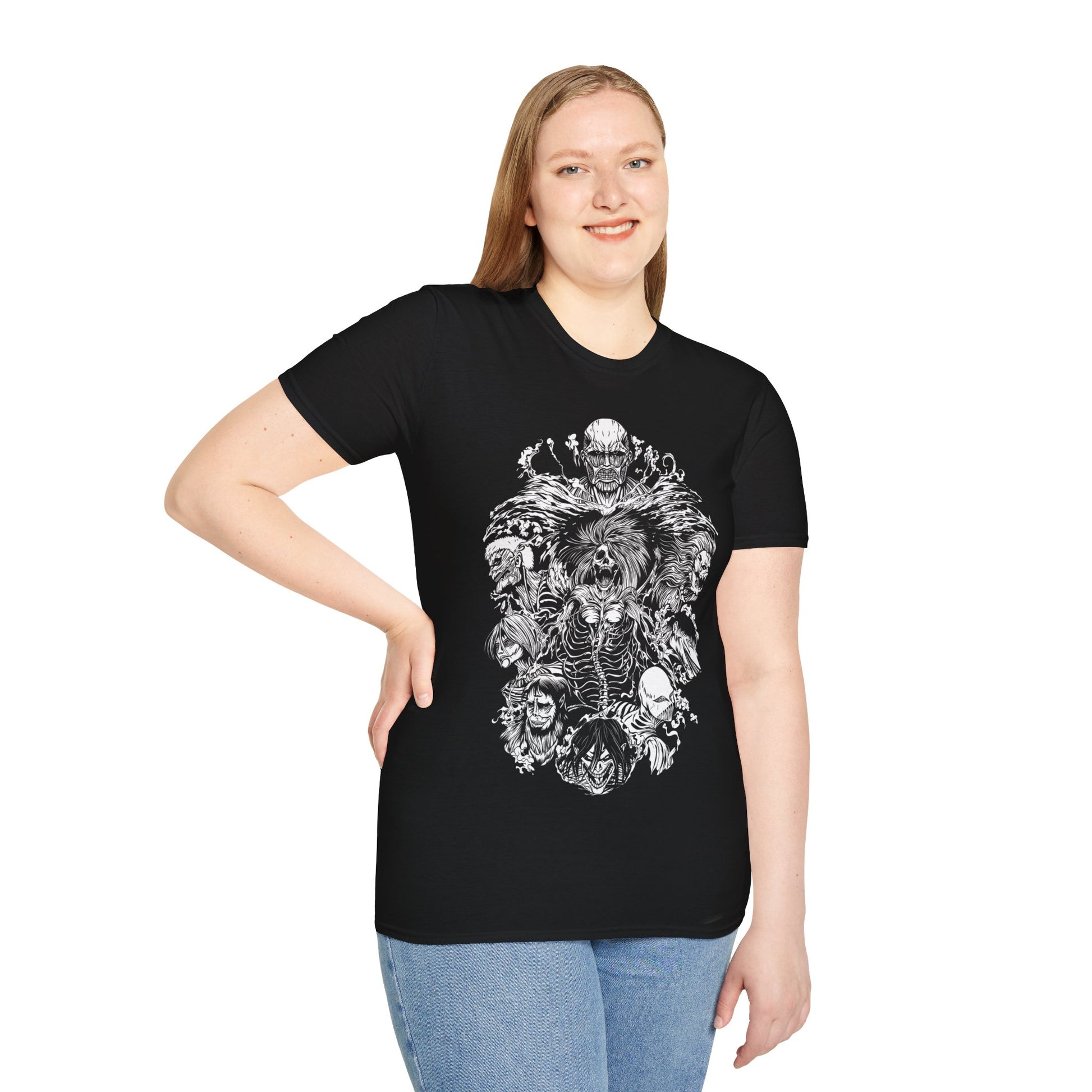 Attack on Titan Founding Titan Shirt Custom Anime Shirt Graphic Tee