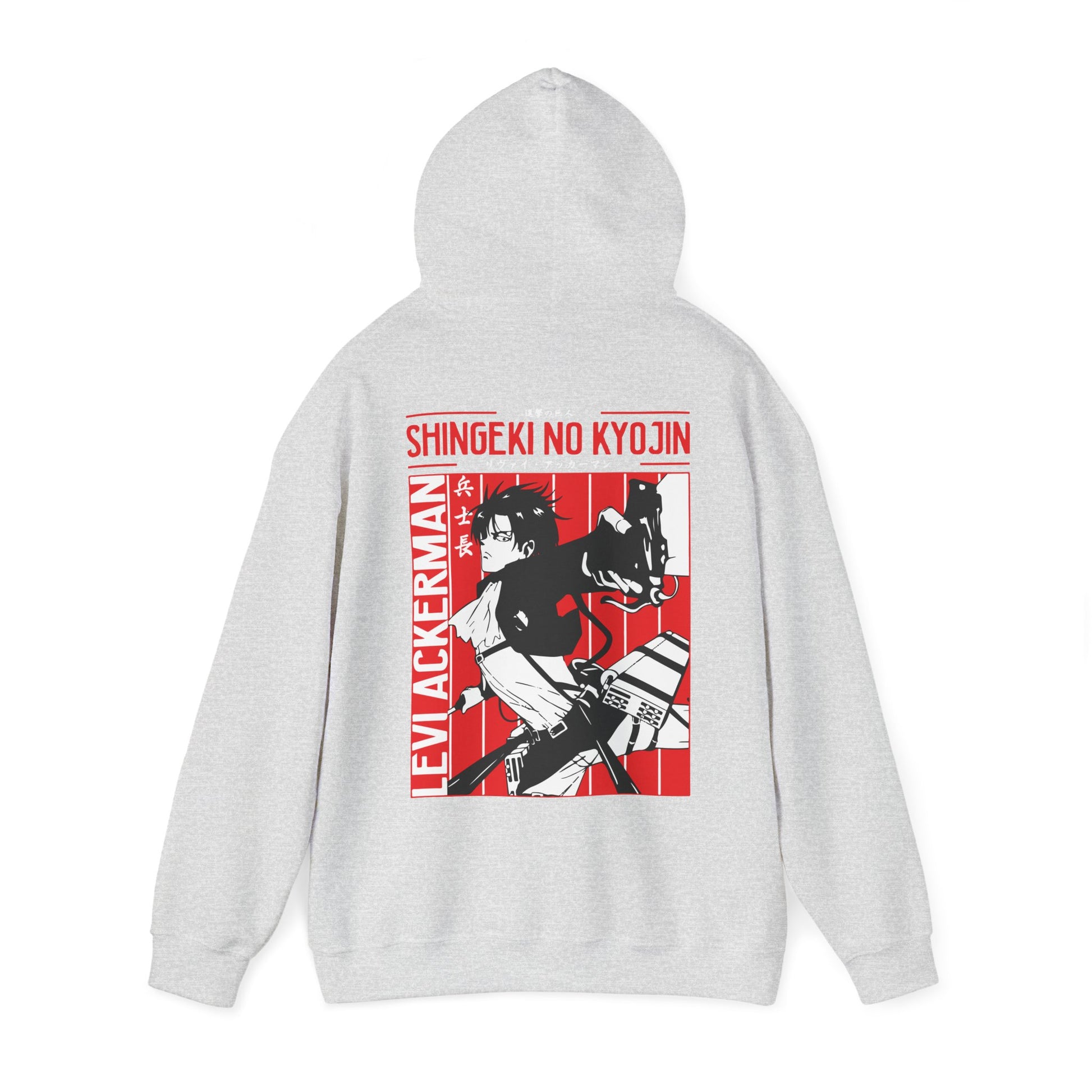 Attack on Titan Levi Ackerman Hoodie Custom Anime Hoodie Graphic