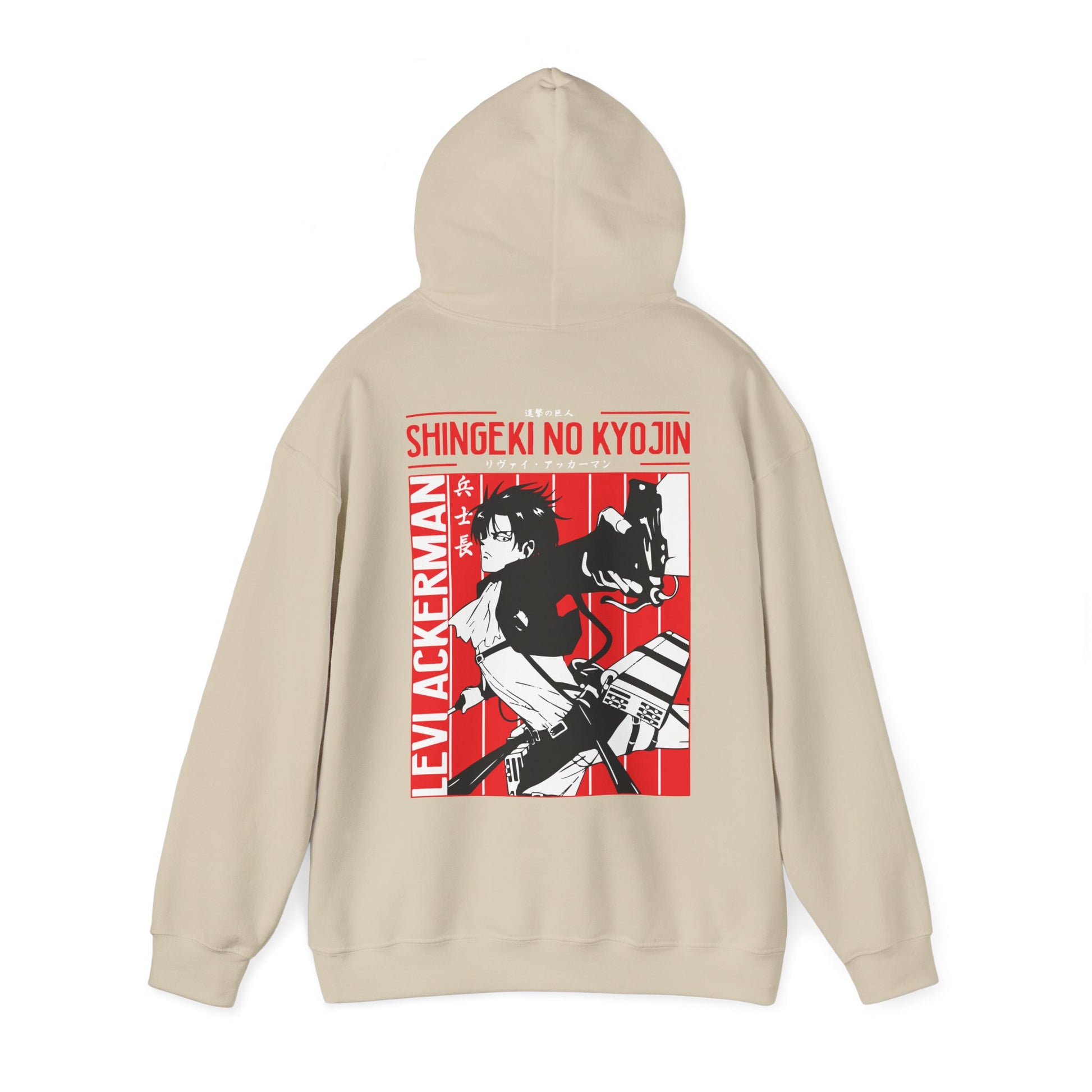 Attack on Titan Levi Ackerman Hoodie Custom Anime Hoodie Graphic