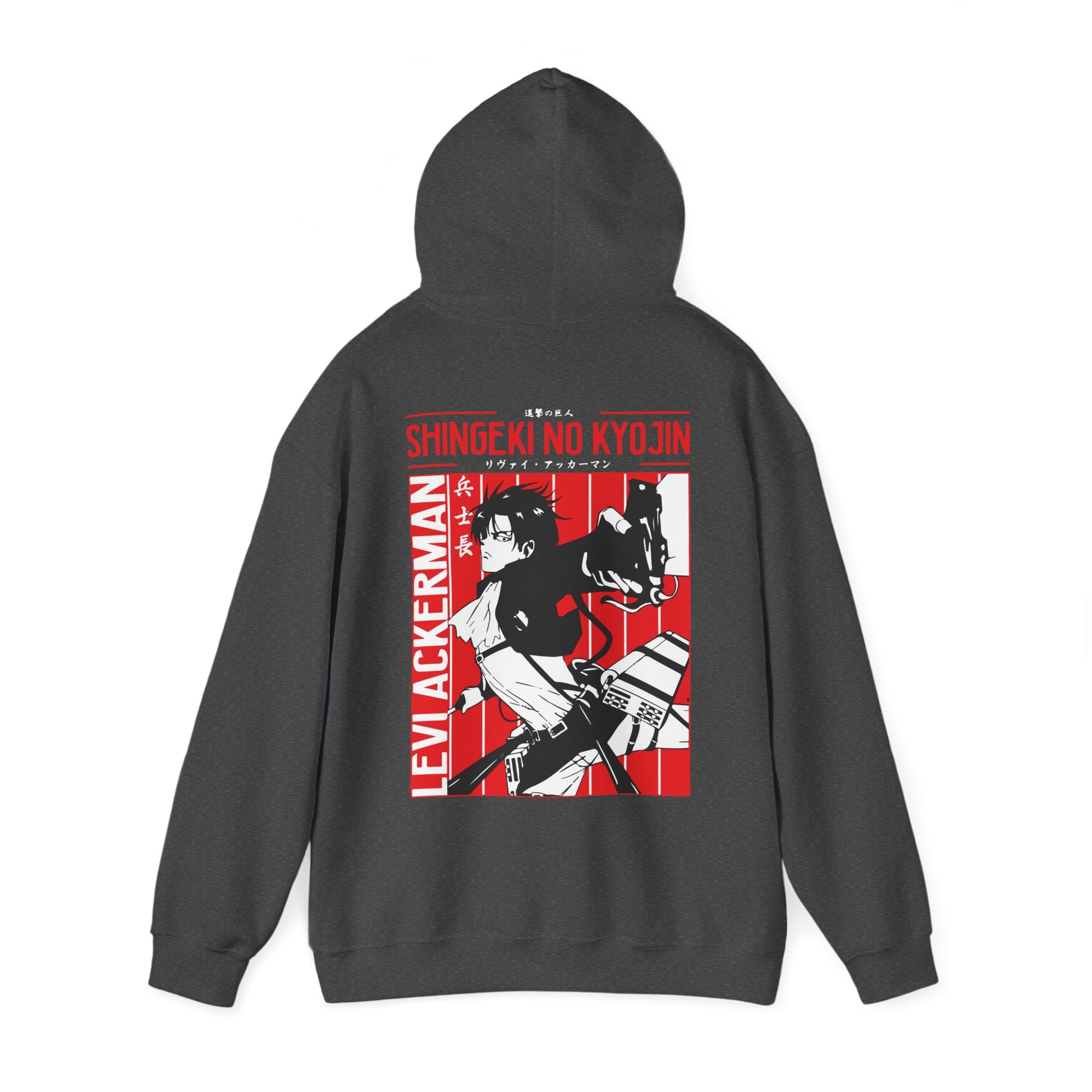 Attack on Titan Levi Ackerman Hoodie Custom Anime Hoodie Graphic