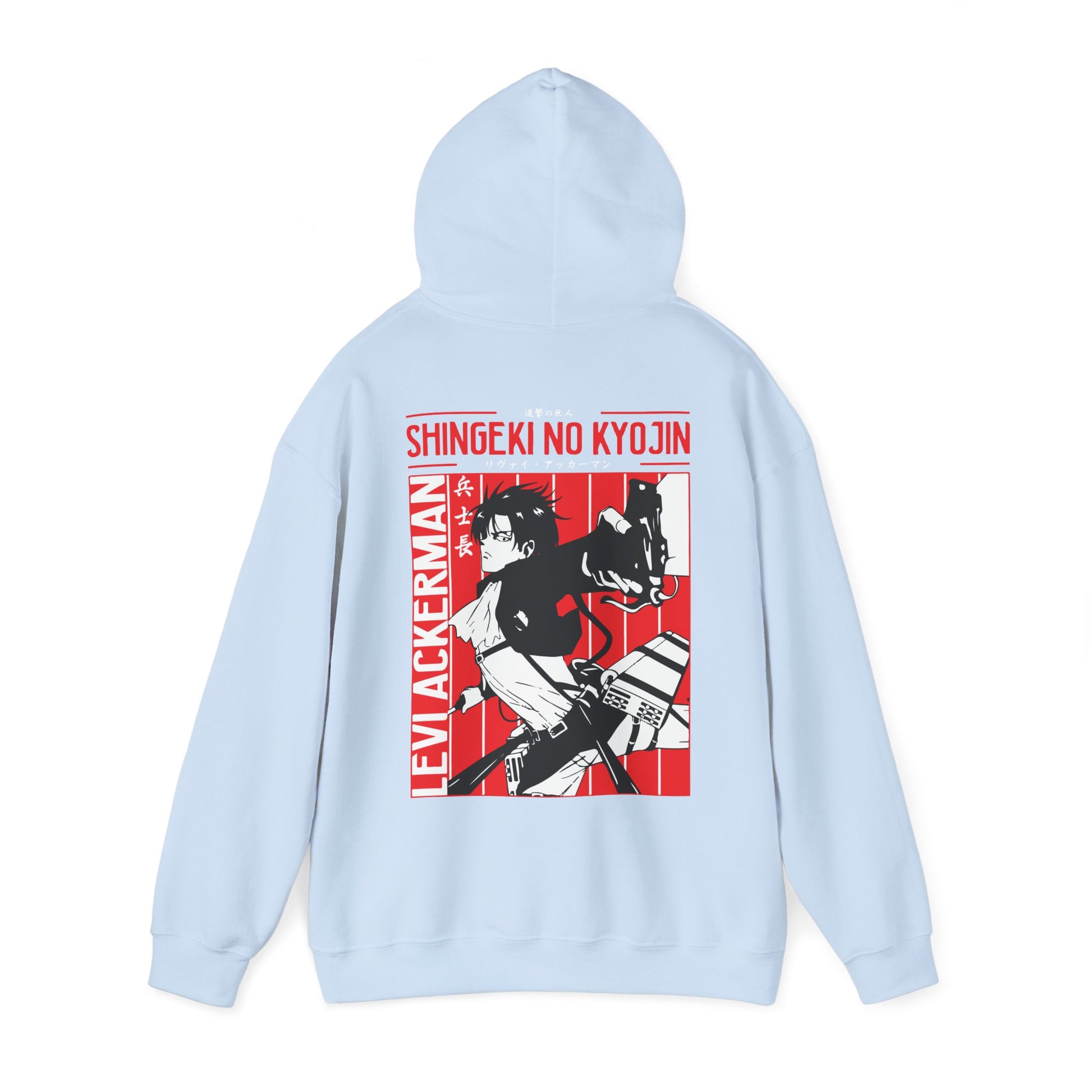 Attack on Titan Levi Ackerman Hoodie Custom Anime Hoodie Graphic