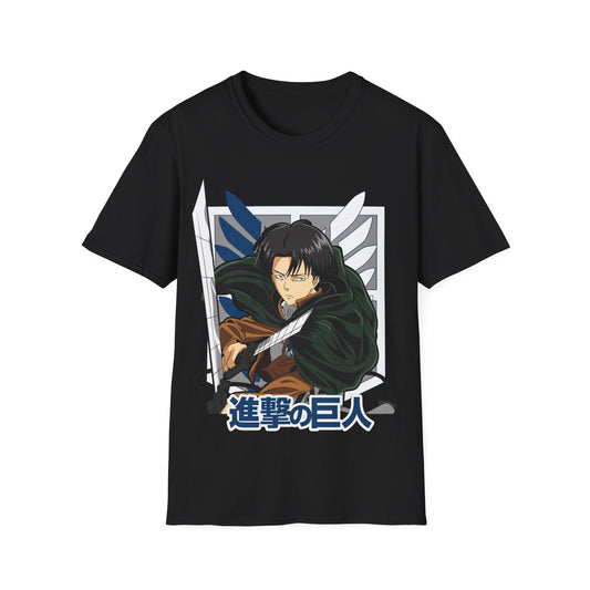 Attack on Titan Levi Shirt Custom Anime Shirt Graphic Tee