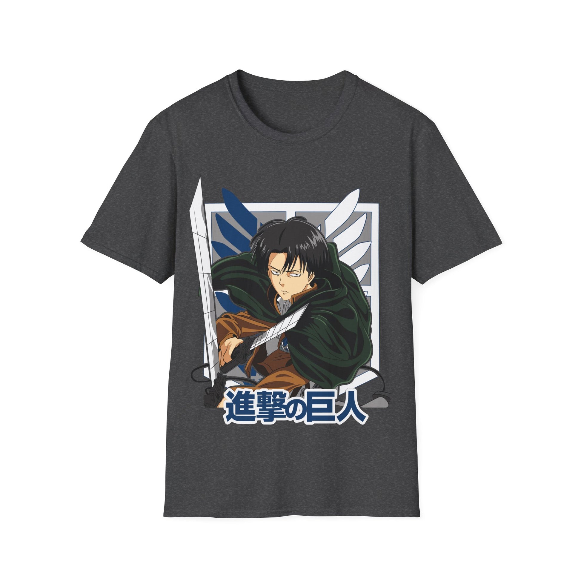 Attack on Titan Levi Shirt Custom Anime Shirt Graphic Tee