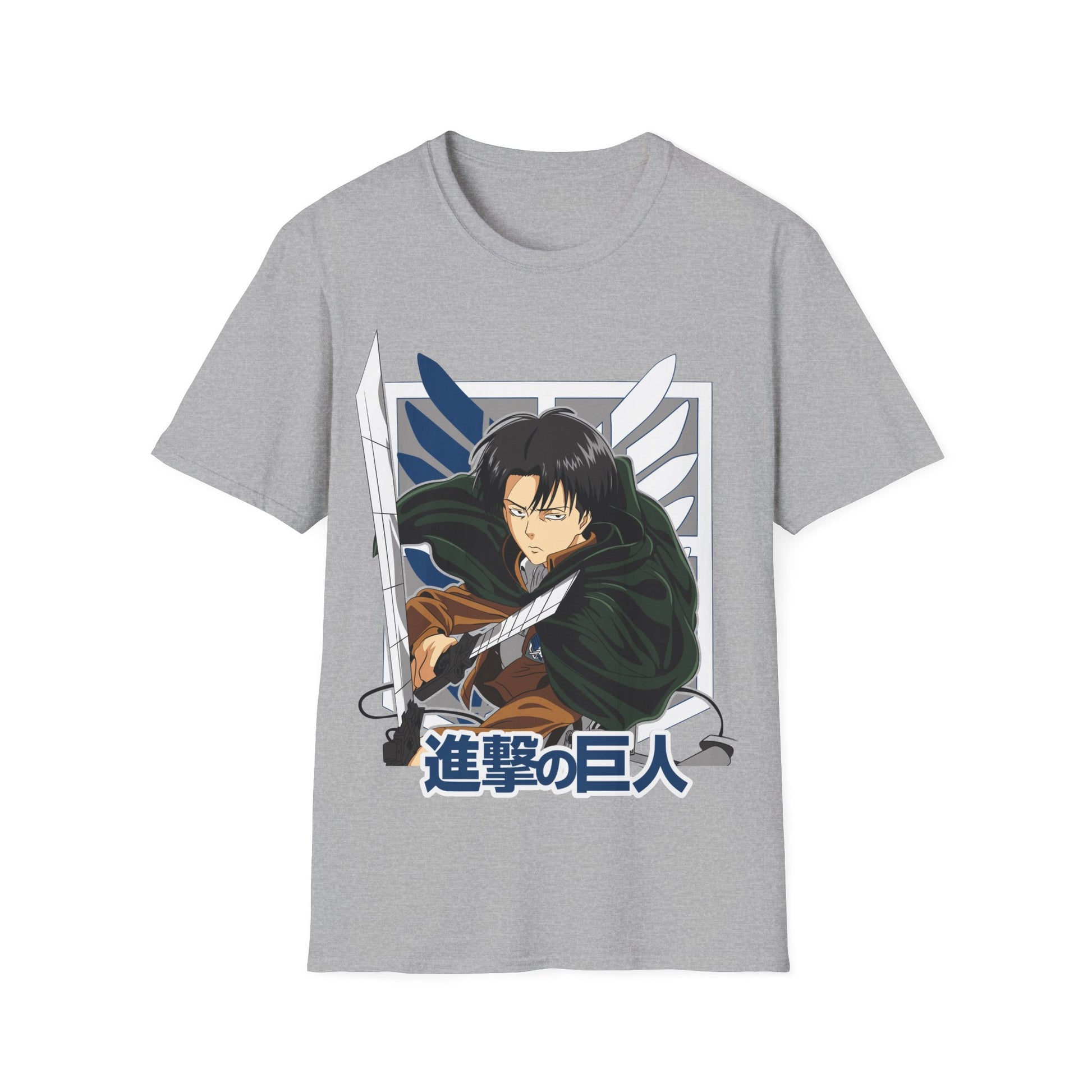 Attack on Titan Levi Shirt Custom Anime Shirt Graphic Tee