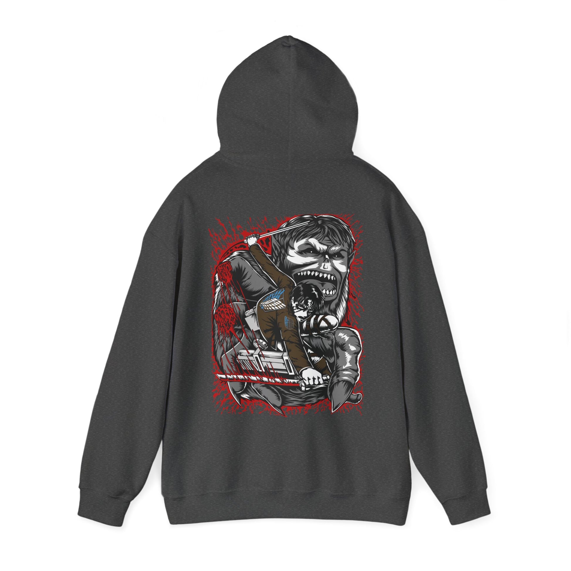 Attack on Titan Levi vs Zeke Hoodie Custom Anime Hoodie