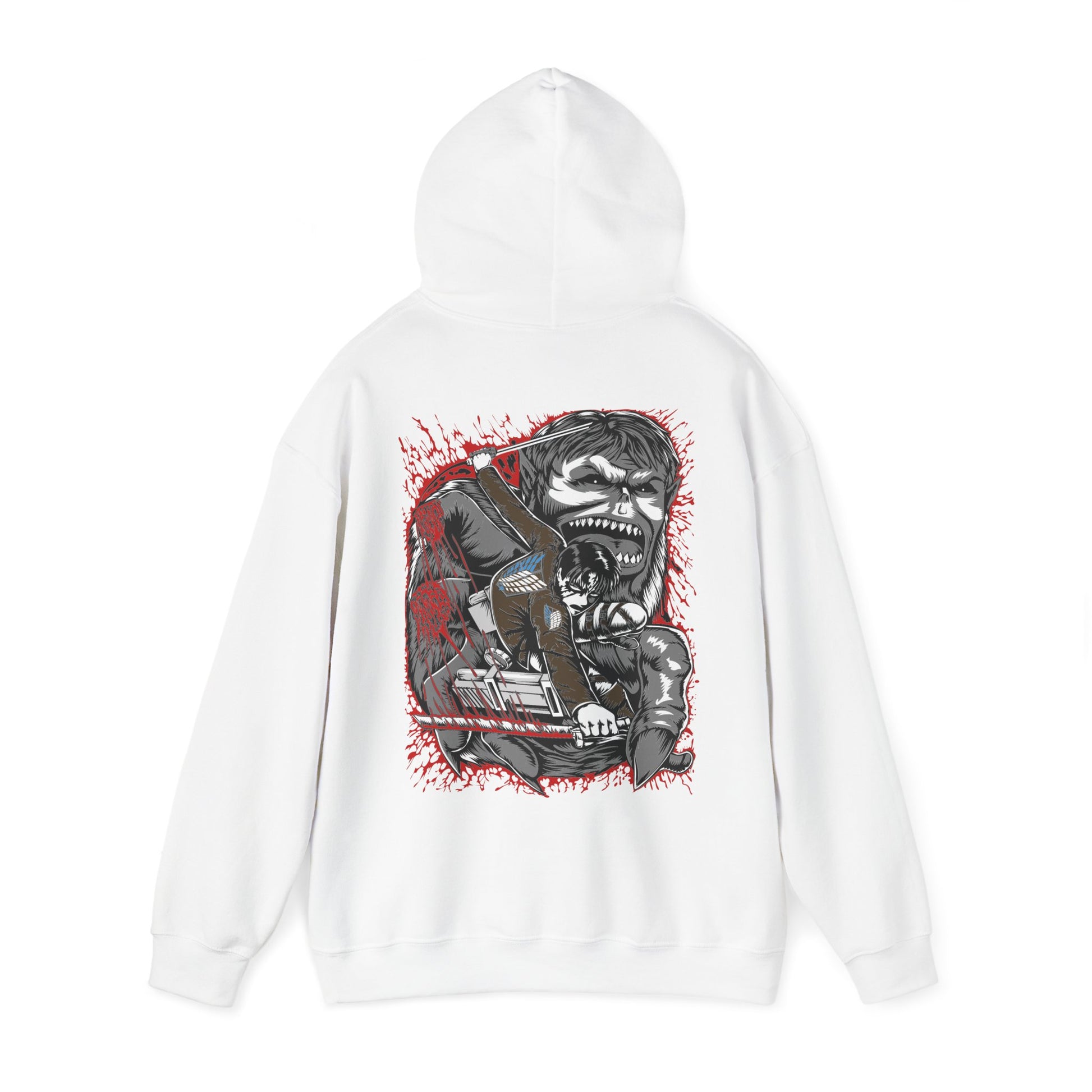 Attack on Titan Levi vs Zeke Hoodie Custom Anime Hoodie