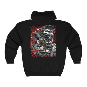 Attack on Titan Levi vs Zeke Hoodie Custom Graphic Zip Hoodie