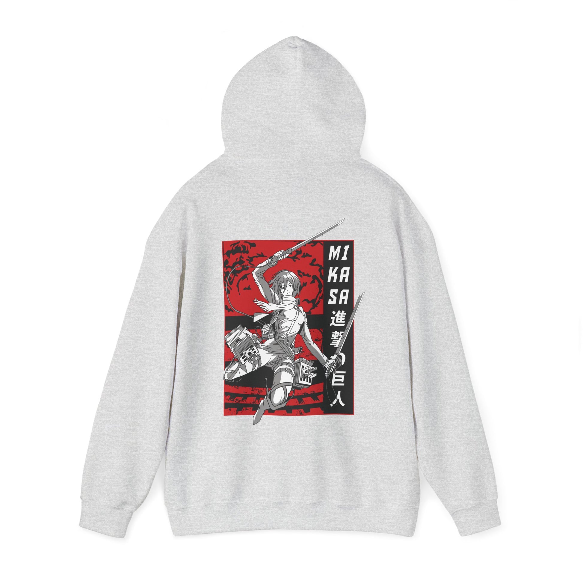 Attack on Titan Mikasa Hoodie Custom Anime Hoodie Graphic