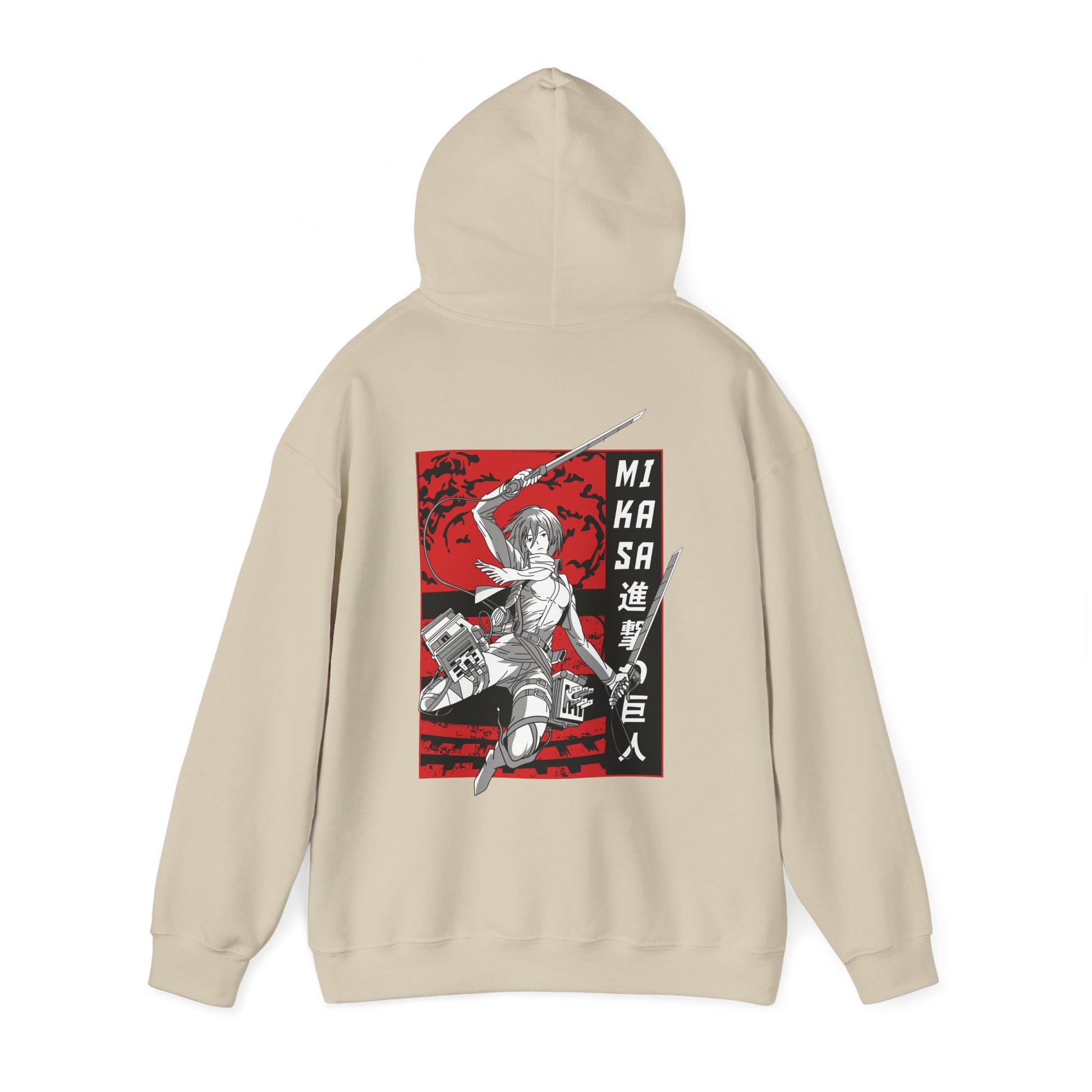 Attack on Titan Mikasa Hoodie Custom Anime Hoodie Graphic