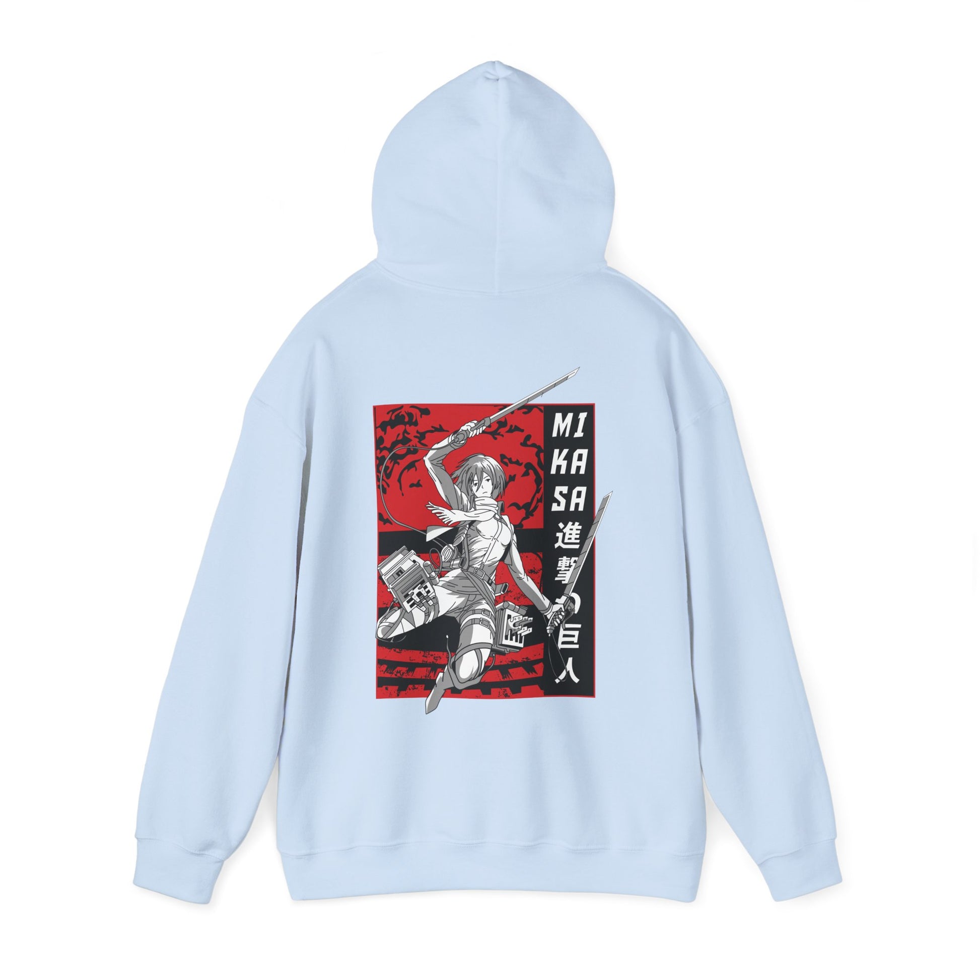 Attack on Titan Mikasa Hoodie Custom Anime Hoodie Graphic