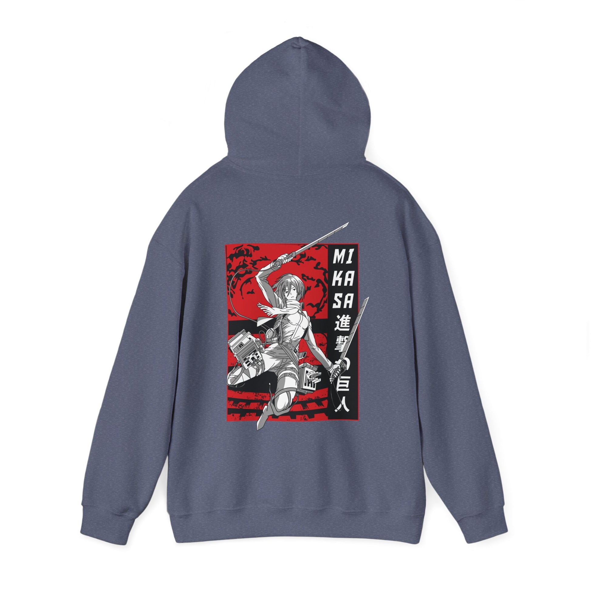 Attack on Titan Mikasa Hoodie Custom Anime Hoodie Graphic