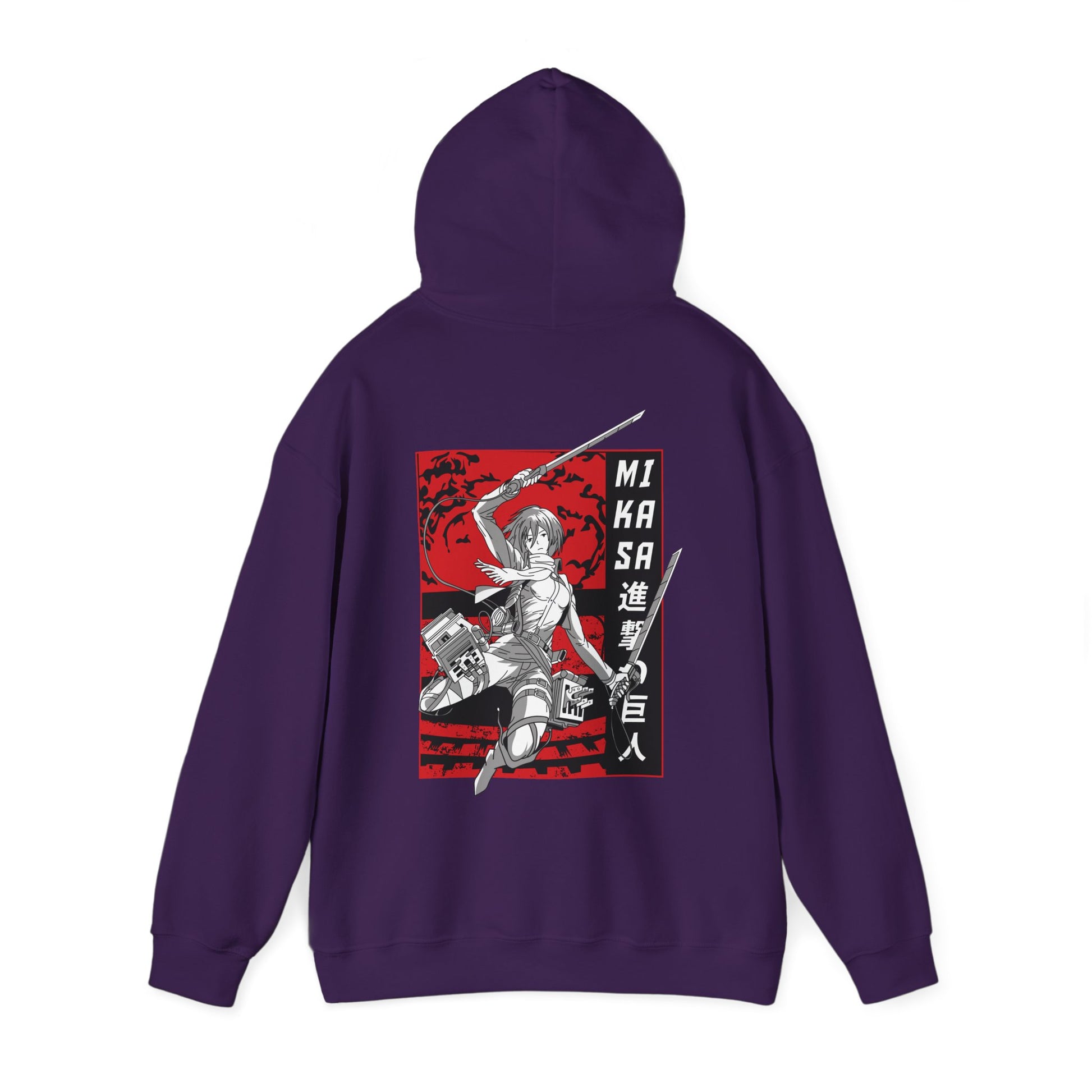 Attack on Titan Mikasa Hoodie Custom Anime Hoodie Graphic