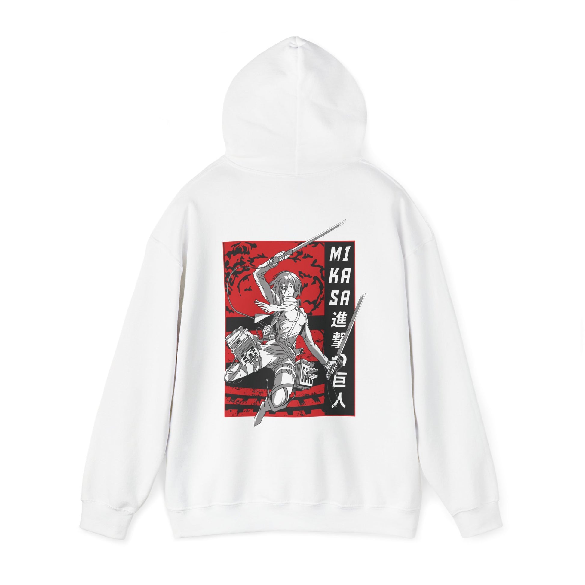 Attack on Titan Mikasa Hoodie Custom Anime Hoodie Graphic