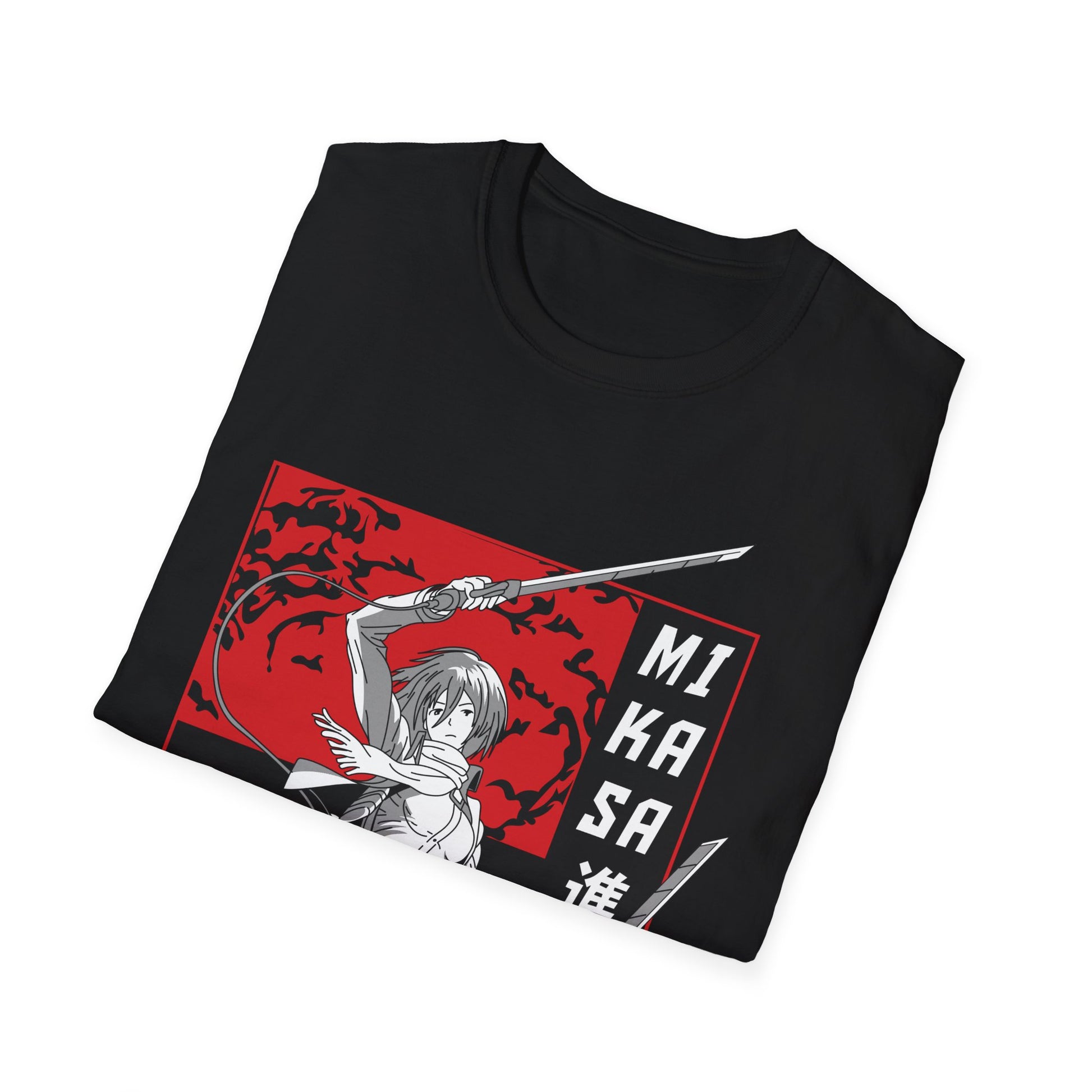 Attack on Titan Mikasa Shirt Custom Anime Shirt Graphic Tee