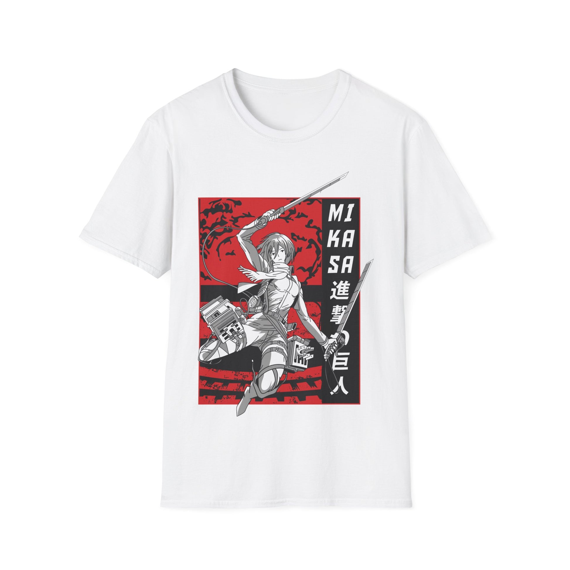 Attack on Titan Mikasa Shirt Custom Anime Shirt Graphic Tee