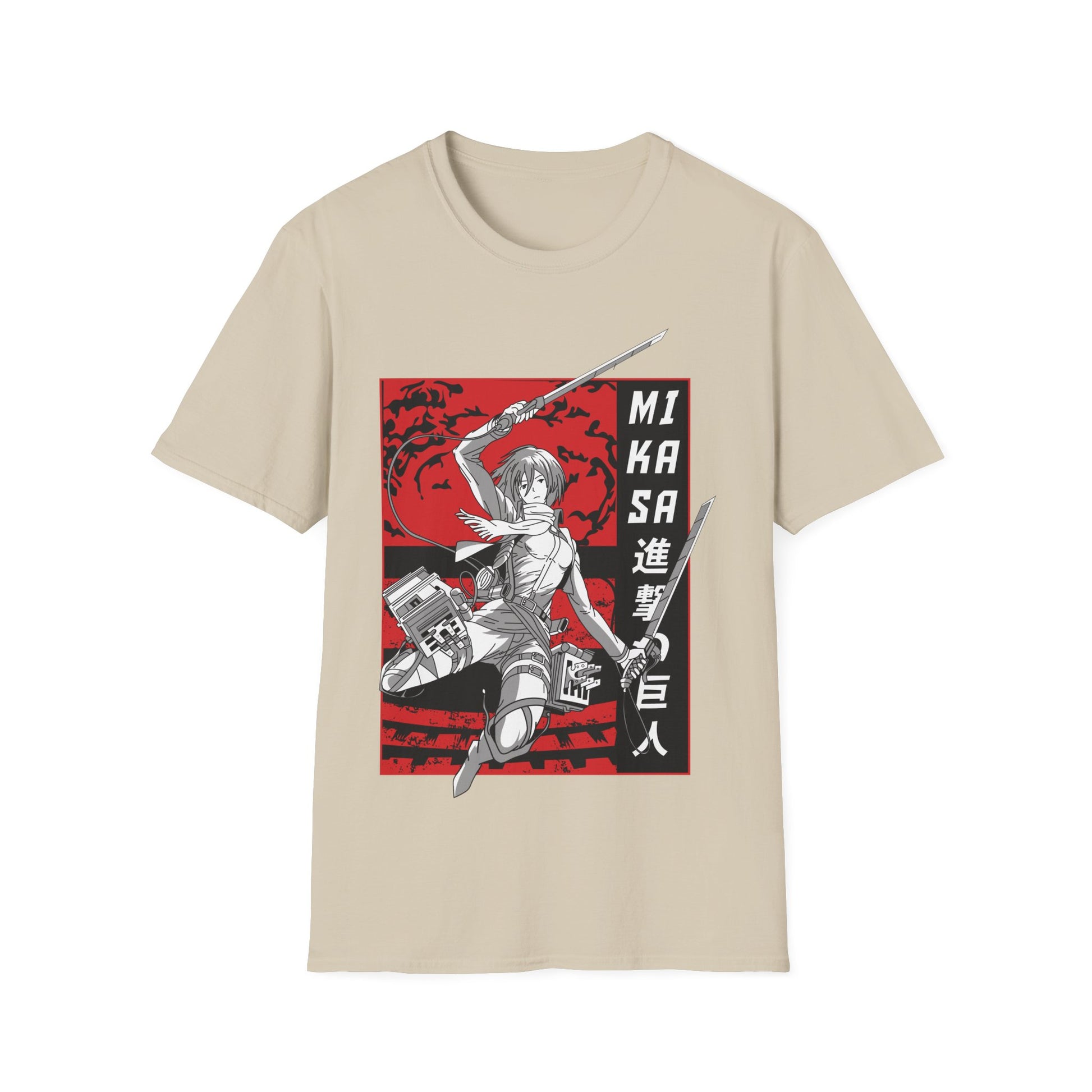 Attack on Titan Mikasa Shirt Custom Anime Shirt Graphic Tee