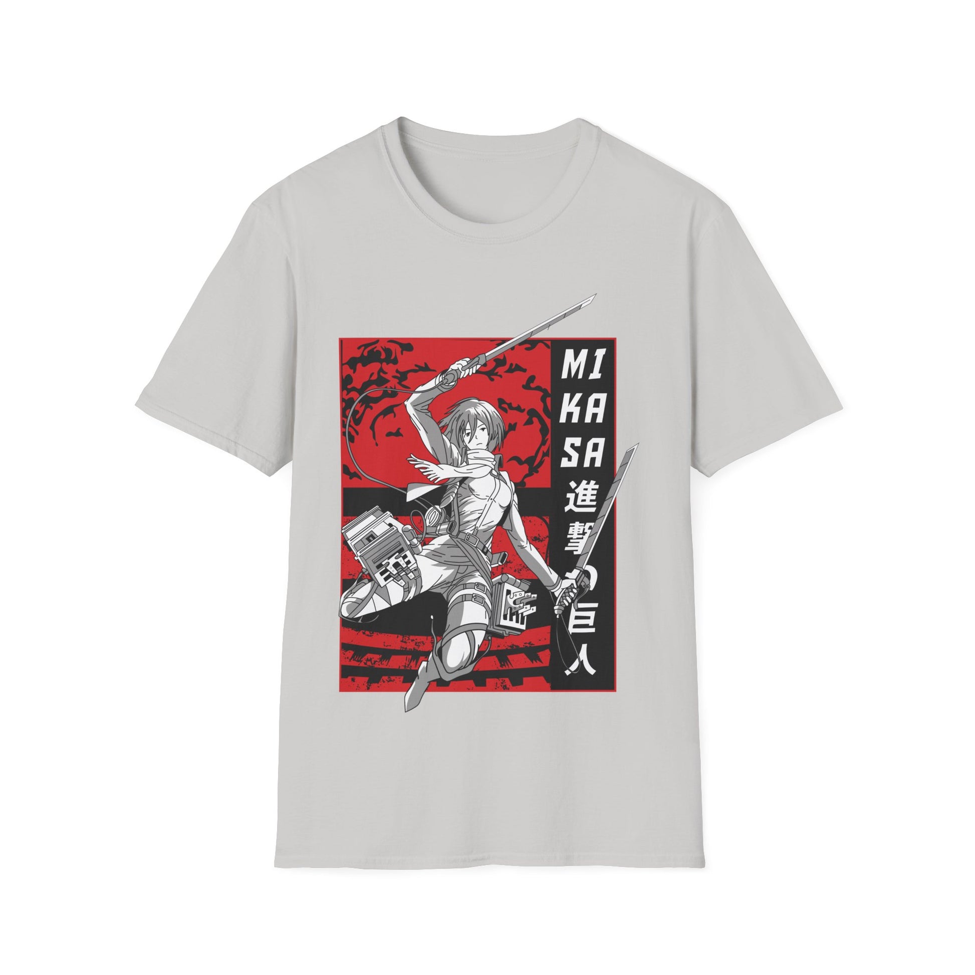 Attack on Titan Mikasa Shirt Custom Anime Shirt Graphic Tee