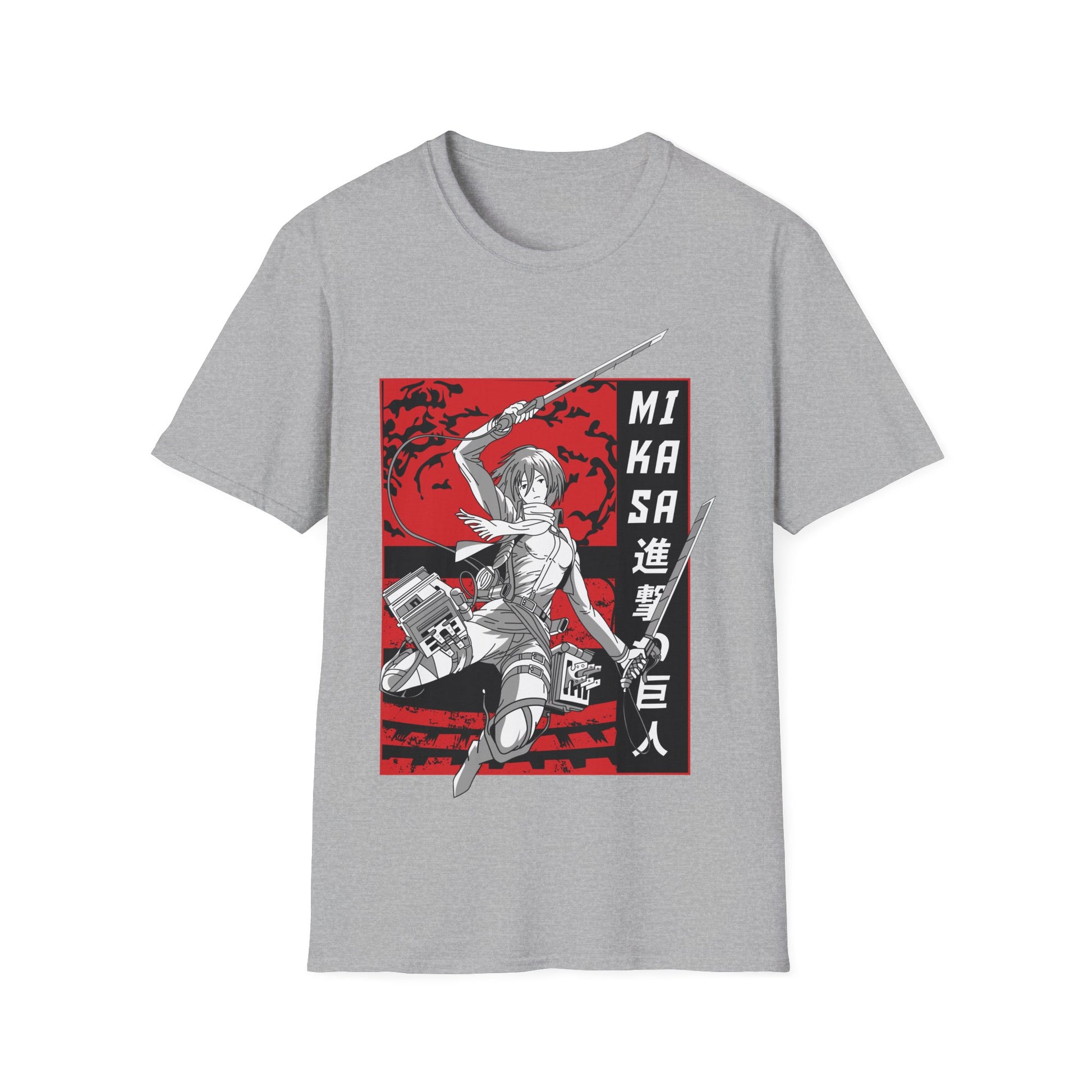 Attack on Titan Mikasa Shirt Custom Anime Shirt Graphic Tee