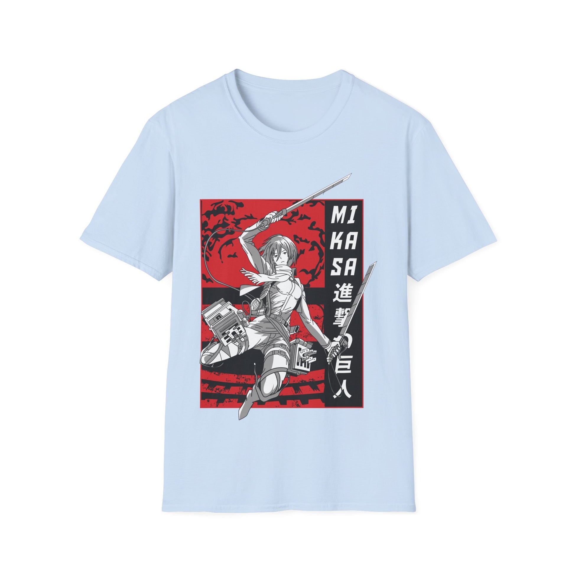 Attack on Titan Mikasa Shirt Custom Anime Shirt Graphic Tee