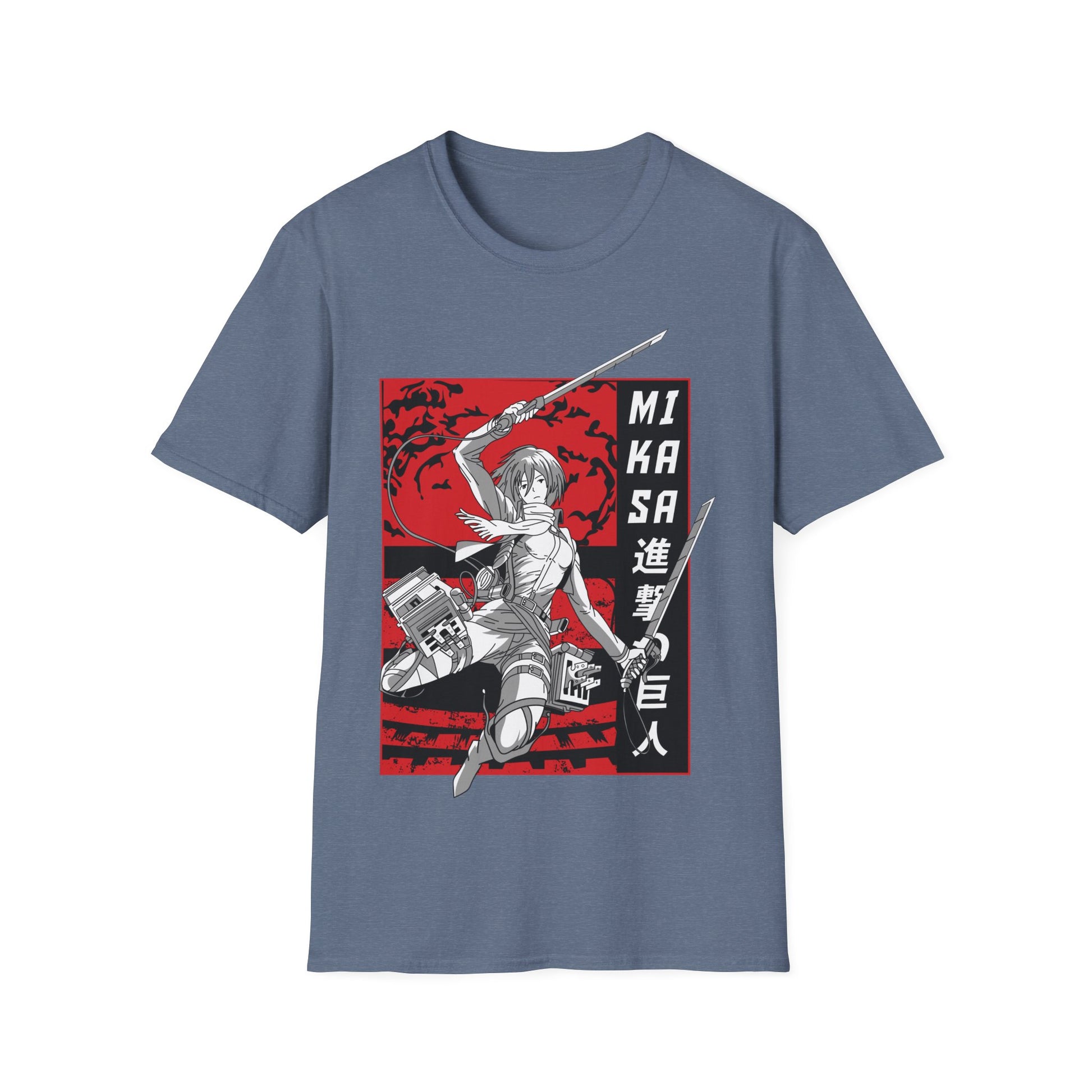 Attack on Titan Mikasa Shirt Custom Anime Shirt Graphic Tee