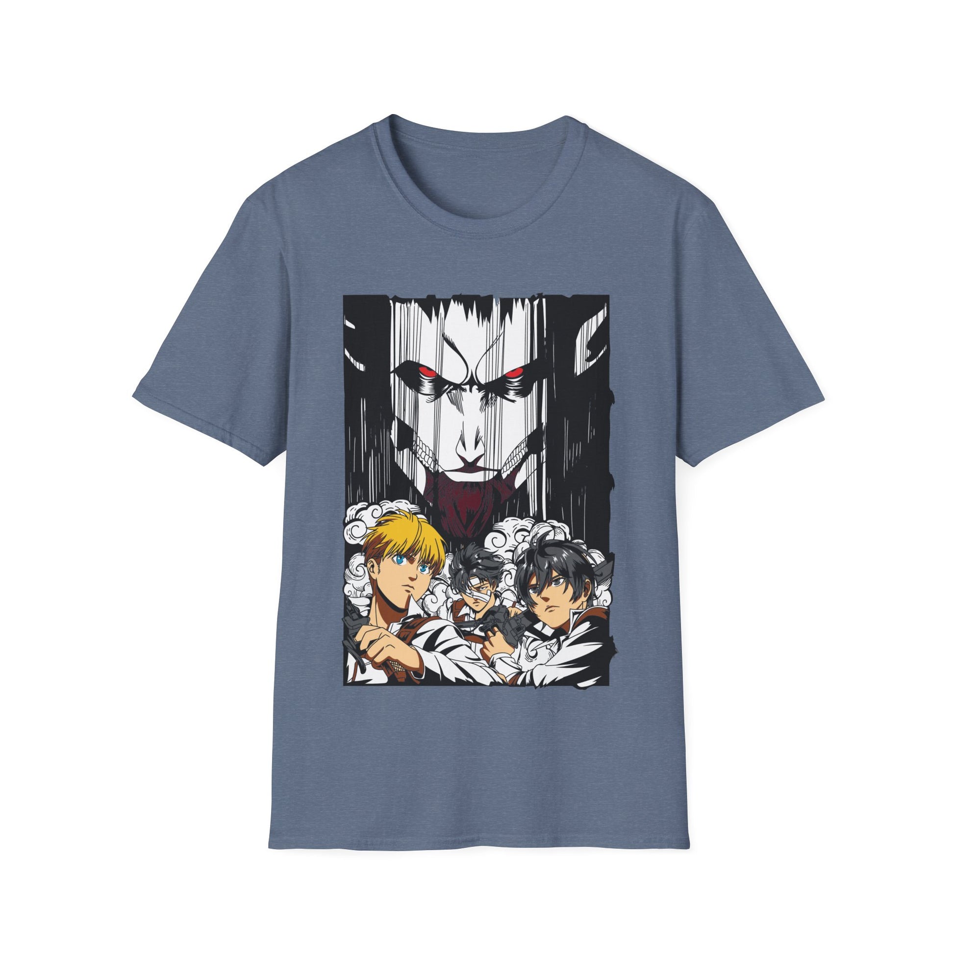 Attack on Titan Shirt Custom Anime Shirt Graphic Tee