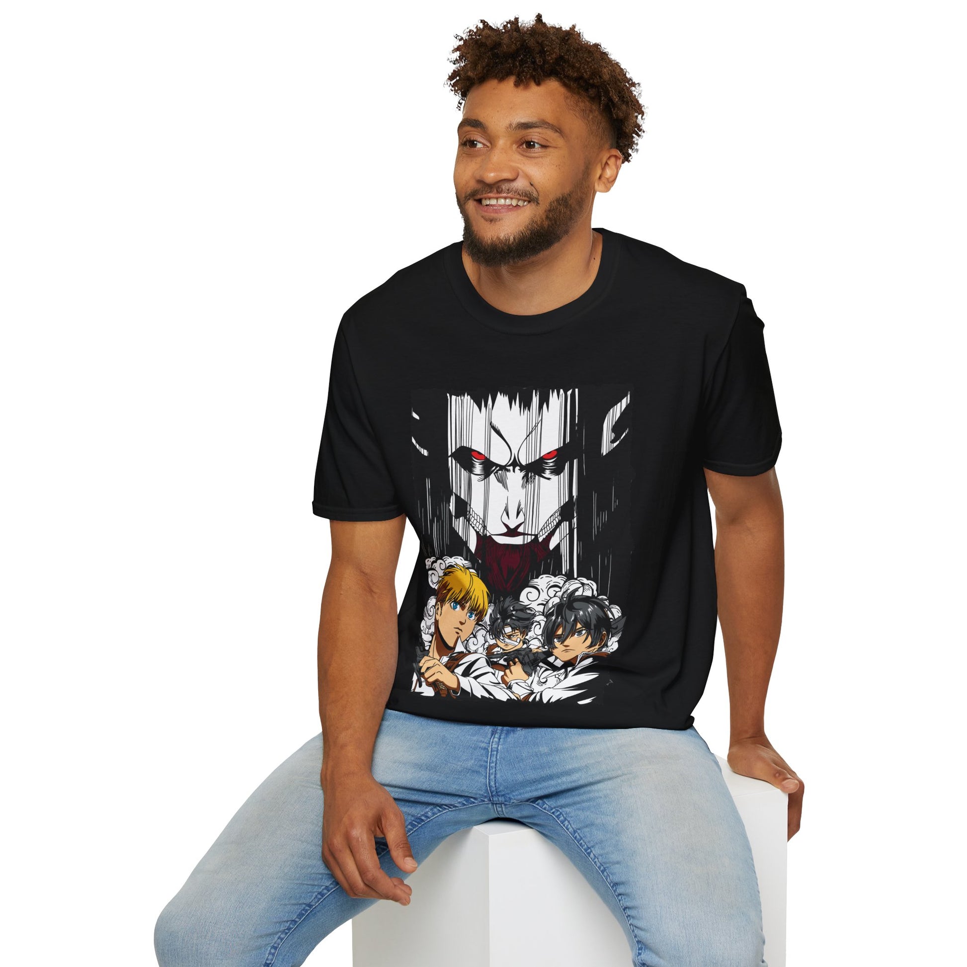 Attack on Titan Shirt Custom Anime Shirt Graphic Tee