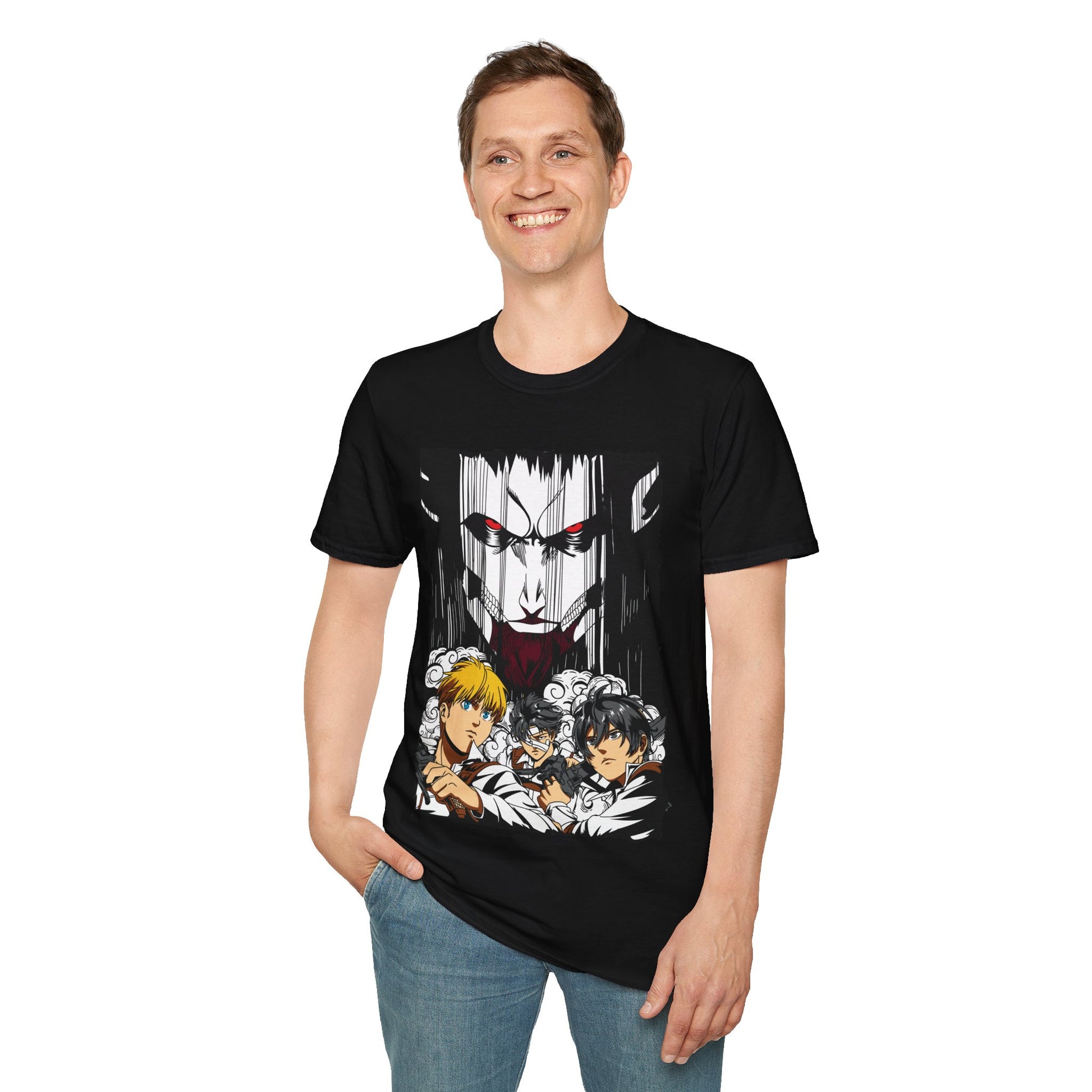 Attack on Titan Shirt Custom Anime Shirt Graphic Tee