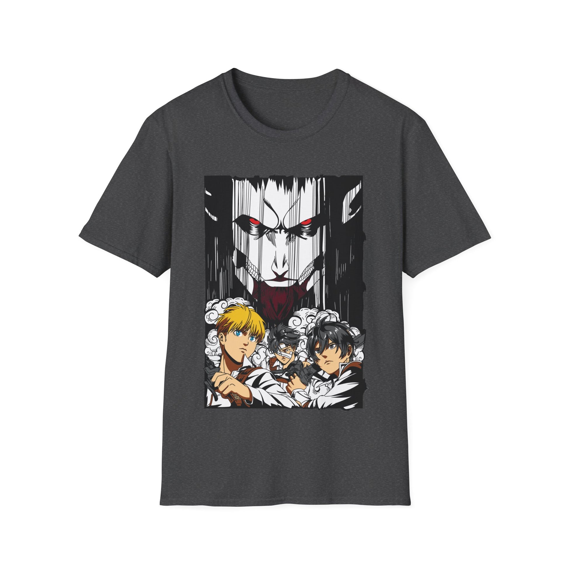 Attack on Titan Shirt Custom Anime Shirt Graphic Tee