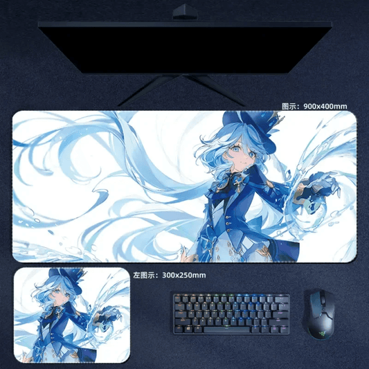 Genshin Impact Hydro Archon Furina Focalors Mouse Pad