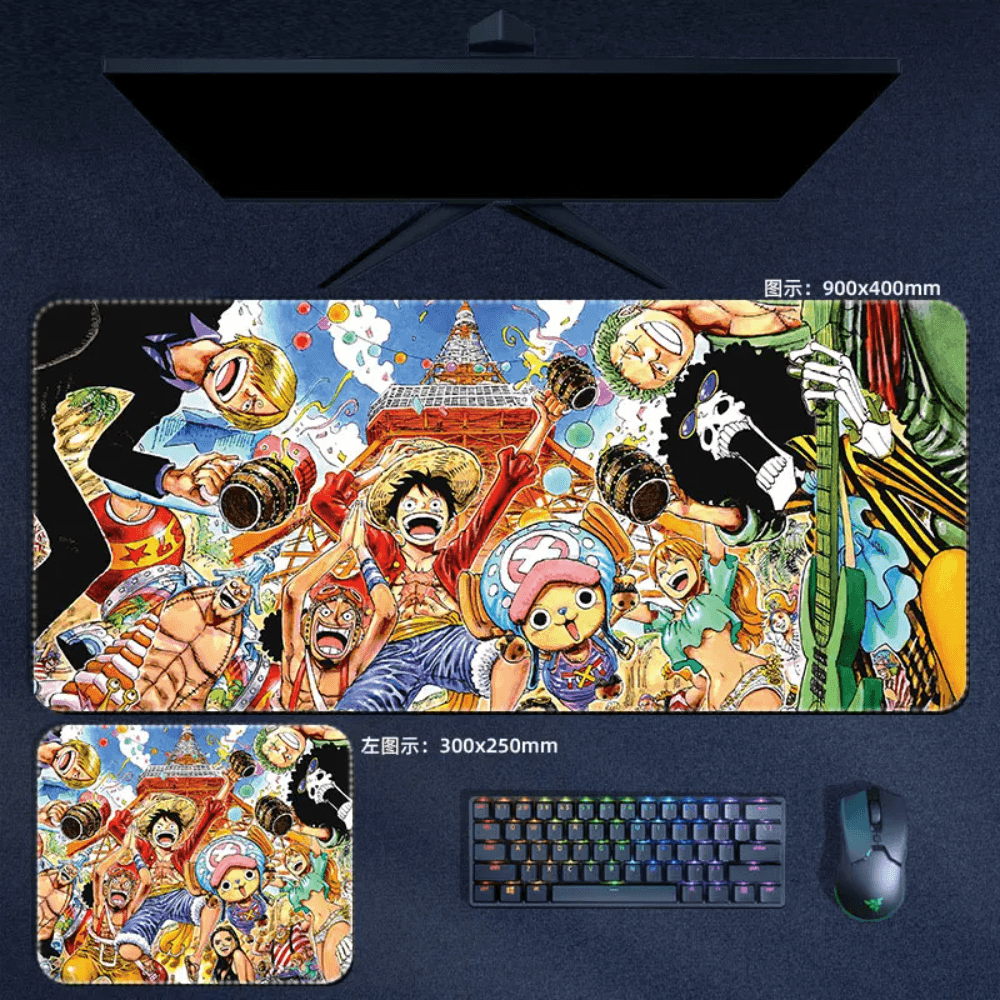 One Piece Mouse Pad Large Anime Mouse Pad Desk Mat