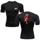 Baki Anime Compression Shirt – Men's Breathable Rash Guard