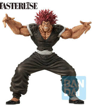 Baki the Grappler Baki Yujiro Hanma The World Can Be Changed With One Fist Masterlise Ichibansho Figure
