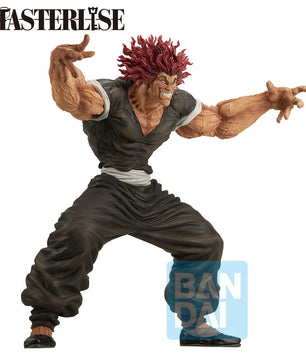 Baki the Grappler Baki Yujiro Hanma The World Can Be Changed With One Fist Masterlise Ichibansho Figure