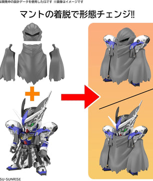 Bandai Hobby Gundam World Heroes SDW Heroes Leif Gundam Gp04