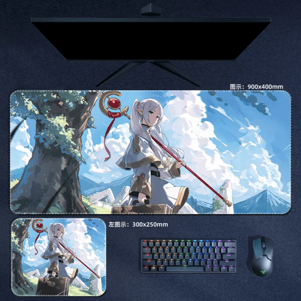 Frieren Beyond Journey's End Mouse Pad Large Frieren Mouse Pad