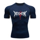 Berserk Anime Compression Shirt Men's Breathable Rash Guard Activewear
