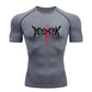 Berserk Anime Compression Shirt Men's Breathable Rash Guard Activewear