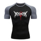 Berserk Anime Compression Shirt Men's Breathable Rash Guard Activewear
