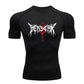 Berserk Anime Compression Shirt Men's Breathable Rash Guard Activewear