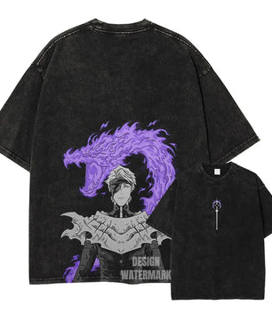 Bleach Aizen T-Shirt Oversized Style Vintage Anime Shirt
