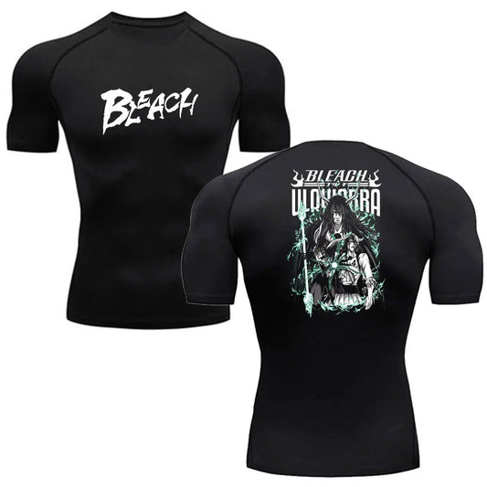 Bleach Anime Compression Shirt – Men's Breathable Rash Guard