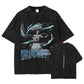 Bleach Grimmjow T-Shirt Oversized Style Vintage Anime Shirt