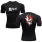 Bleach Hollow Anime Compression Shirt – Men's Breathable Rash Guard